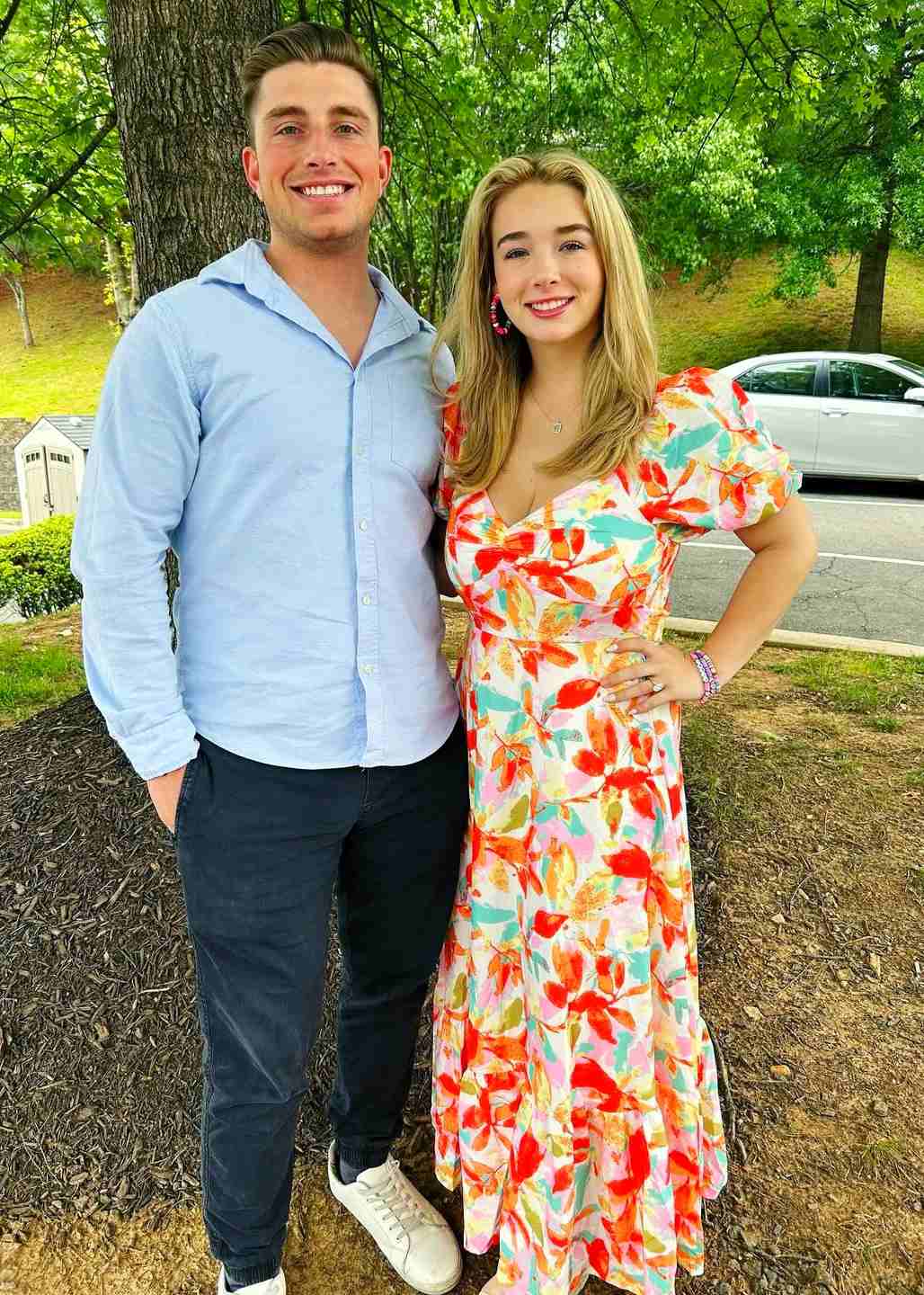 Baylen Dupree with her boyfriend Colin Dooley